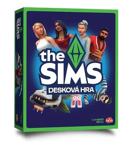 Párty hry Asmodée Édition  LLC The SIMS: Desková hra CZ