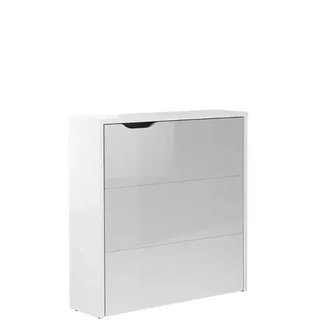 Detské stoly a stolíky Dig-net nábytok Posuvný stôl Lenart WORK CONCEPT CW-2P slim | pravá Farba: biely lesk