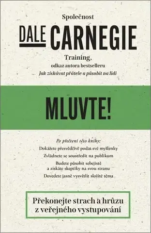 Rozvoj osobnosti Mluvte! - Dale Carnegie