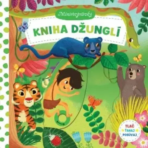 Leporelá, krabičky, puzzle knihy Kniha džunglí - minirozprávky