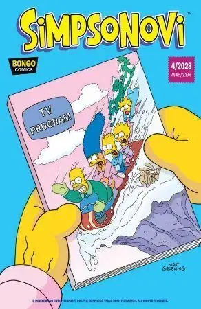 Komiksy Simpsonovi 4/2023 - Bill Morrison,Matt Groening