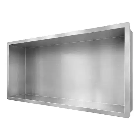 Kúpeľňové batérie Mereo Vstavaná polička/nika 60x30cm, nerezová CN106S