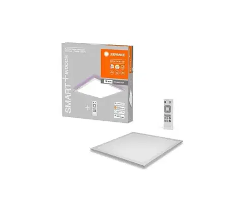 Svietidlá Ledvance - LED RGBW stmievateľný panel SMART+ PLANON LED/28W/230V Wi-Fi + diaľkový ovládač 4058075650152
