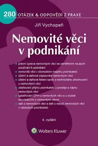 Dane, účtovníctvo Nemovité věci v podnikání, 4. vydání - Jiří Vychopeň