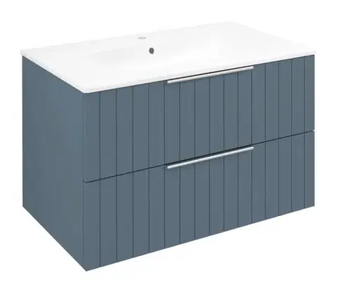 Kúpeľňový nábytok SAPHO - CIRASA STRIP umývadlová skrinka 79,8x52x46cm, siena CR801-4242S