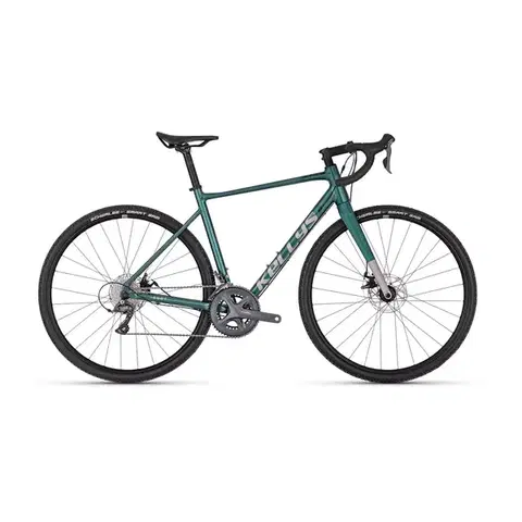 Bicykle Gravel bicykel KELLYS SOOT X30 28" - model 2026 Emerald Green - L (21", 180-190 cm)