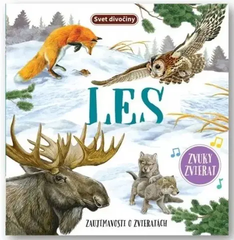 Leporelá, krabičky, puzzle knihy Svet divočiny - Les
