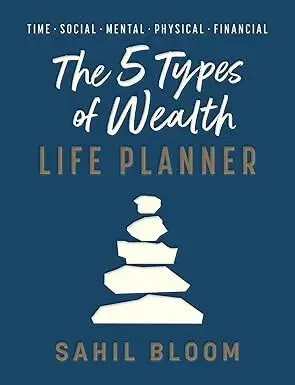 Manažment The 5 Types of Wealth Life Planner - Sahil Bloom
