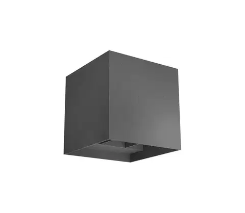 LED osvetlenie Redo 90296 - LED Vonkajšie nástenné svietidlo VARY 2xLED/10W/230V IP54 antracit 90296