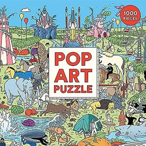 1000 dielikov The World of Pop Art Puzzle