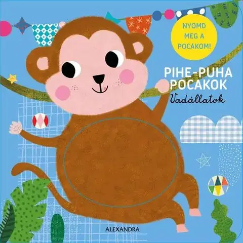 Leporelá, krabičky, puzzle knihy Pihe-puha pocakok. Vadállatok