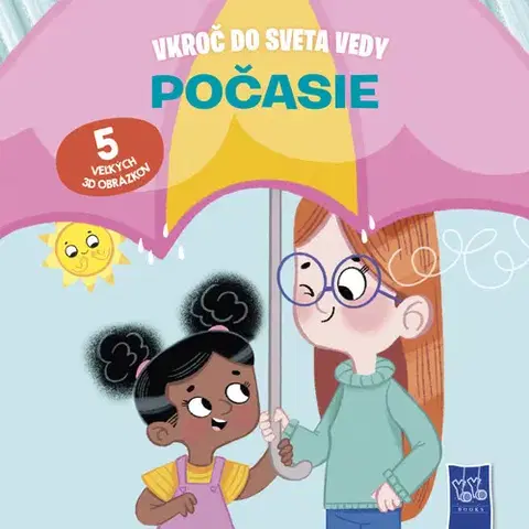 3D, magnetické, priestorové knihy Vkroč do sveta vedy - Počasie