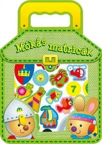 Nalepovačky, vystrihovačky, skladačky Mókás matricák 4.