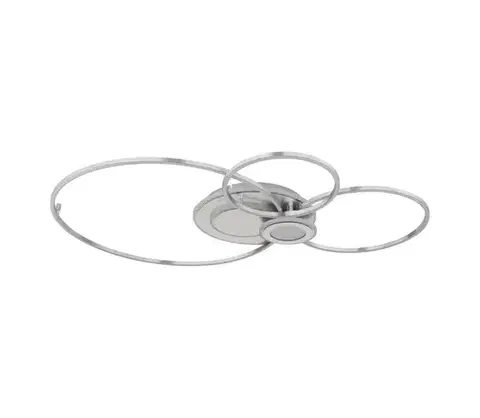 Svietidlá Globo 68278-36 - LED stmievateľné stropné svietidlo BELTRAN LED/36W/230V strieborné+DO 68278-36