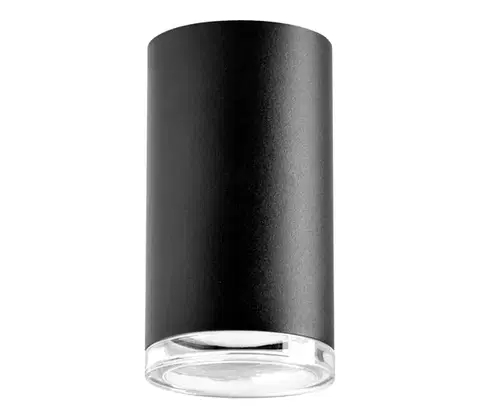 Svietidlá  Kúpeľňové bodové svietidlo TURYN 1xGU10/10W/230V IP44 čierna 324696