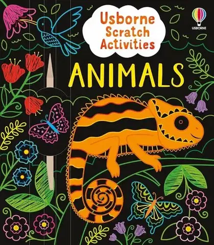 Pre deti a mládež - ostatné Usborne Scratch Activities Animals - Rosie Dickins,Klara Hawkins