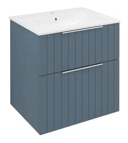 Kúpeľňový nábytok SAPHO - CIRASA STRIP umývadlová skrinka 59,2x64x46cm, siena CR601-4242S