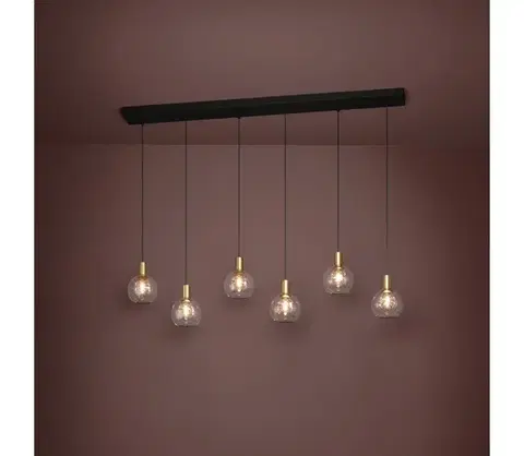 Svietidlá Eglo 390281 - LED Stmievateľný luster na lanku TERQUE 6xLED/5,4W/230V 3000K 390281