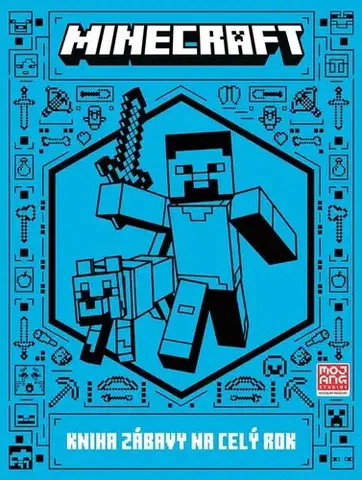 Pre deti a mládež - ostatné Minecraft - Kniha zábavy na celý rok - Kolektív autorov,Jaroslav Brožina