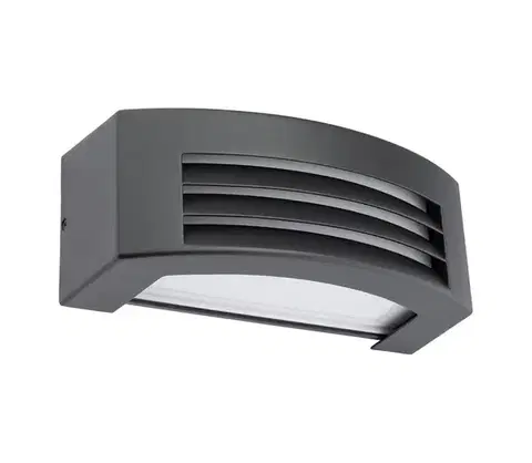 Svietidlá  Vonkajšie nástenné svietidlo 1xE27/14W/230V IP54 čierna CORSO BLACK
