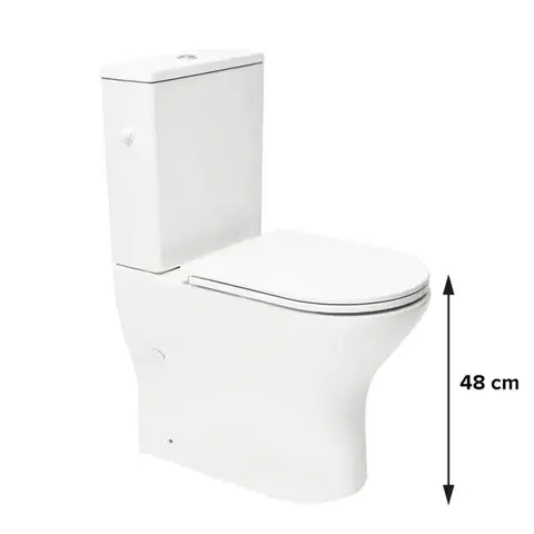 Záchody WC kombi komplet SAT Brevis odpad vario SATBRE033RREXVPP SATBRE033RREXVPP