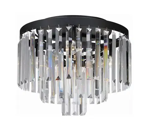 Svietidlá Markslöjd 106563 - Krištáľové stropné svietidlo MIGLIA 4xE14/40W/230V 106563