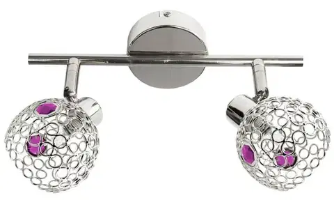 Stropná svetla Nástenná bodová lampa ARON 2xG9 Candellux