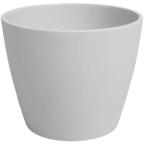 Záhrada Kvetináč Nubia 15 cm svetlosivá