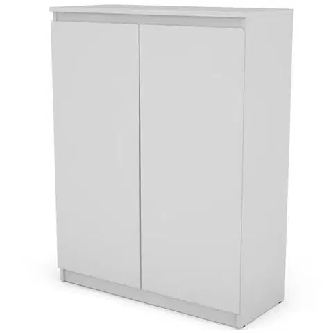 Komody s dvierkami Komoda Hugo 80 2d biela
