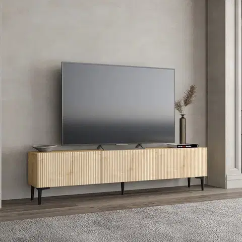 TV stolíky TV stolík Oscar - Sapphire Oak