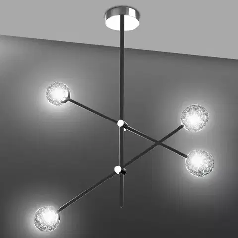 Moderné lampy do obývačky Luster A0032-341 Paksos 4xmax 5W G9 LED
