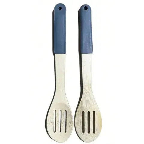 Dekorácie a bytové doplnky Varecha s otvormi bambus sivá rukoväť 32*6cm ut04332bs21
