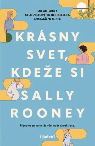 Svetová beletria Krásny svet, kdeže si - Sally Rooney,Ivana Cingelová