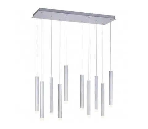 Svietidlá Leuchten Direkt 15206-95 - LED Luster na lanku BRUNO 10xLED/4,8W/230V 15206-95