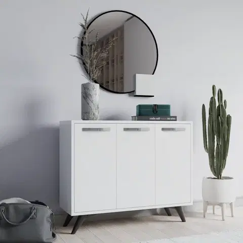 Komody Viacúčelová skrinka Piffa - White