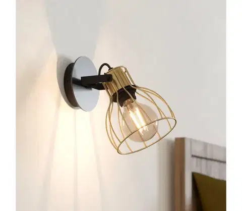 Svietidlá Eglo 900382 - Nástenné bodové svietidlo SAMBATELLO 1xE27/40W/230V 900382