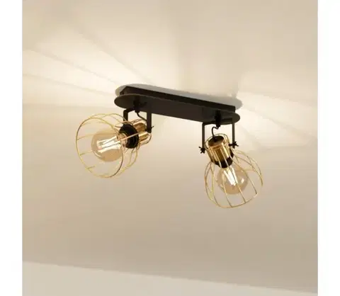 Svietidlá Eglo 900383 - Bodové svietidlo SAMBATELLO 2xE27/40W/230V 900383