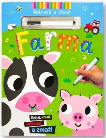 Pre deti a mládež - ostatné Farma - nakresli a zmaž