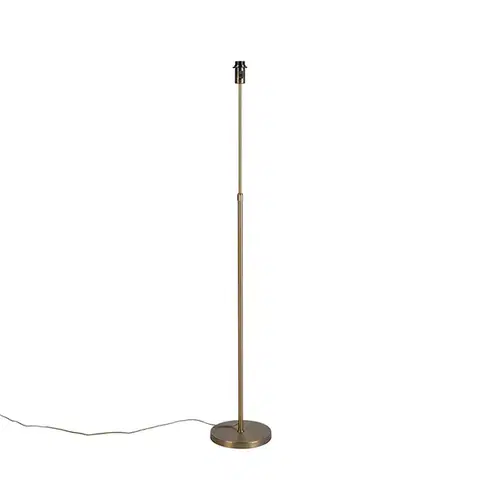 Stojace lampy Vintage stojaca lampa nastaviteľná bronzová - Parte