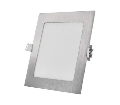 Svietidlá  LED Podhľadové svietidlo NEXXO LED/12,5W/230V 3000/3500/4000K strieborné 17x17 cm ZD2233