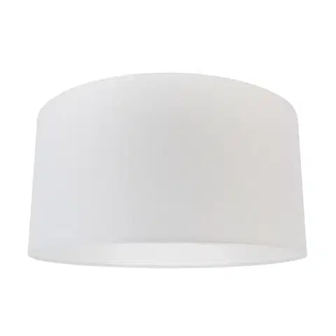 Tienidlo na lampu Látkové tienidlo biele 50/50/25
