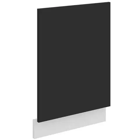Dvierka a čelá zásuviek pre kuchynske skrinky Dvierka na umývačku Zm Aria-Bl/Wh Anti Fingerprint 570x446