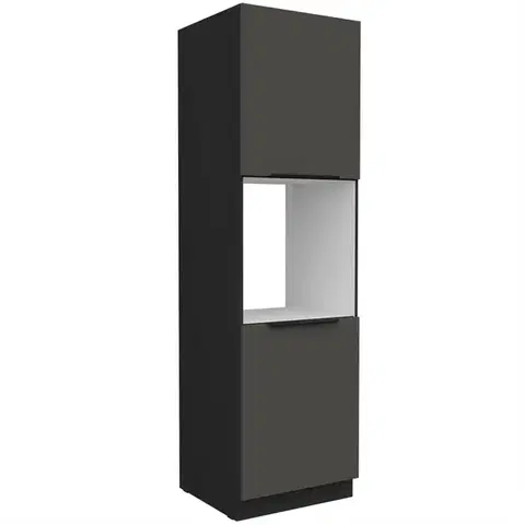 Kuchynské skrinky stojace Kuchynská skrinka Aria-Gr/Bl Anti Fingerprint 60dp-210 2f