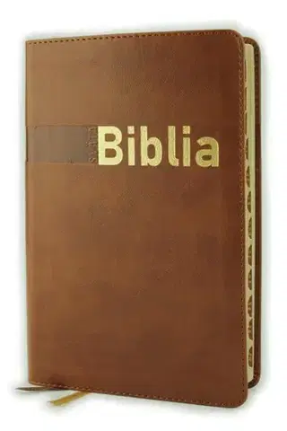 Biblie, biblistika Biblia, Roháčkov preklad, 2020, hnedá, s indexmi