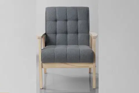 Kreslá PETRONELA III kreslo, tmavošedá