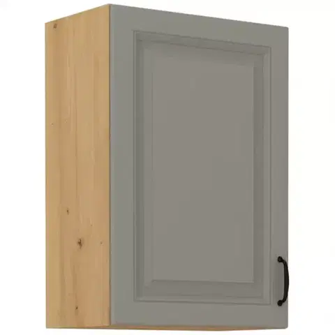 Kuchynské skrinky visiace Kuchynská skrinka Stilo claygrey/artisan 50g/72 1f