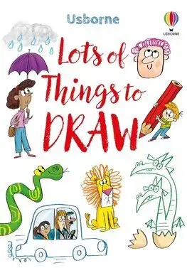 Pre deti a mládež - ostatné Lots of Things to Draw - Sarah Russell,Fred Blunt