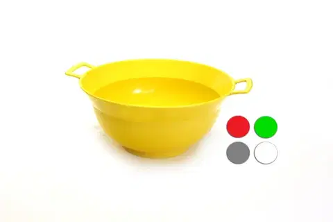 Misy a misky PLETATEX - Vandel 5 l umelá hmota 31x15cm rôzne farby