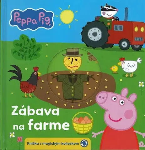 Leporelá, krabičky, puzzle knihy Peppa Pig - Zábava na farme - Kolektív autorov,Veronika Baluchová