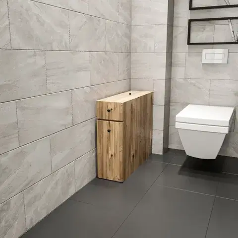 Kúpeľňové skrinky Kúpeľňová skrinka Calencia - Oak